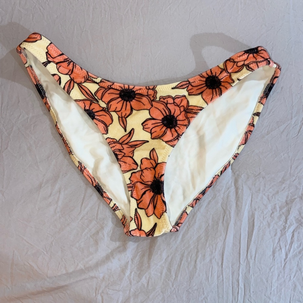 Triangl floral bikini bottoms